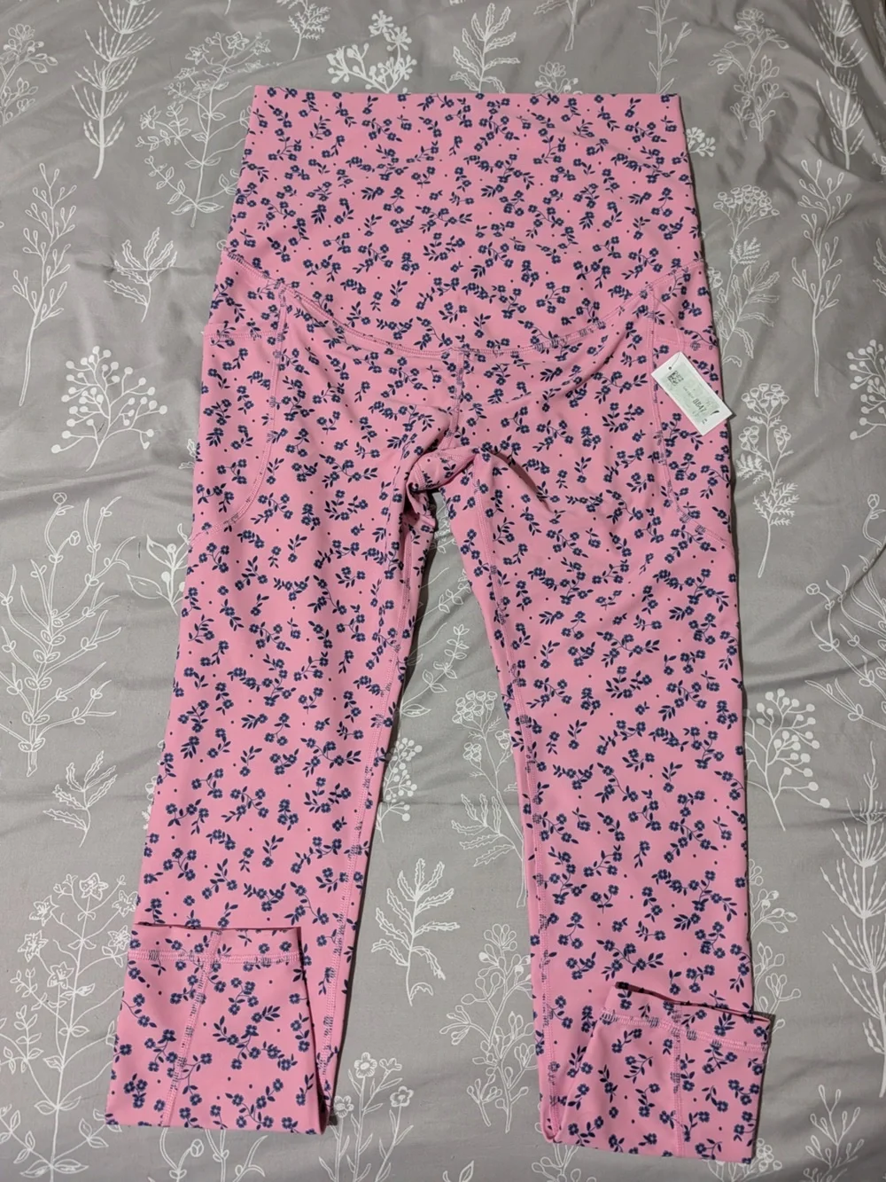 Old Navy Maternity Full-Panel PowerSoft 7/8 Leggings - Picture 1 of 6